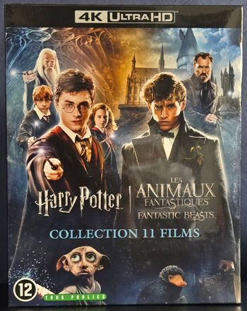 Harry Potter Wizarding World Blu-Ray 4k (Les Animaux Fantastiques) neuf sous Blister 