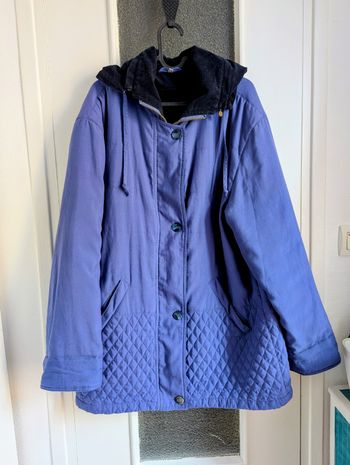 Parka violet vintage hiver taille L 40