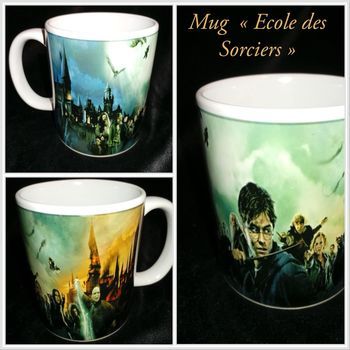 Mug  école des sorciers 