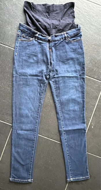 Jean skinny grossesse Vertbaudet T40 denim brut