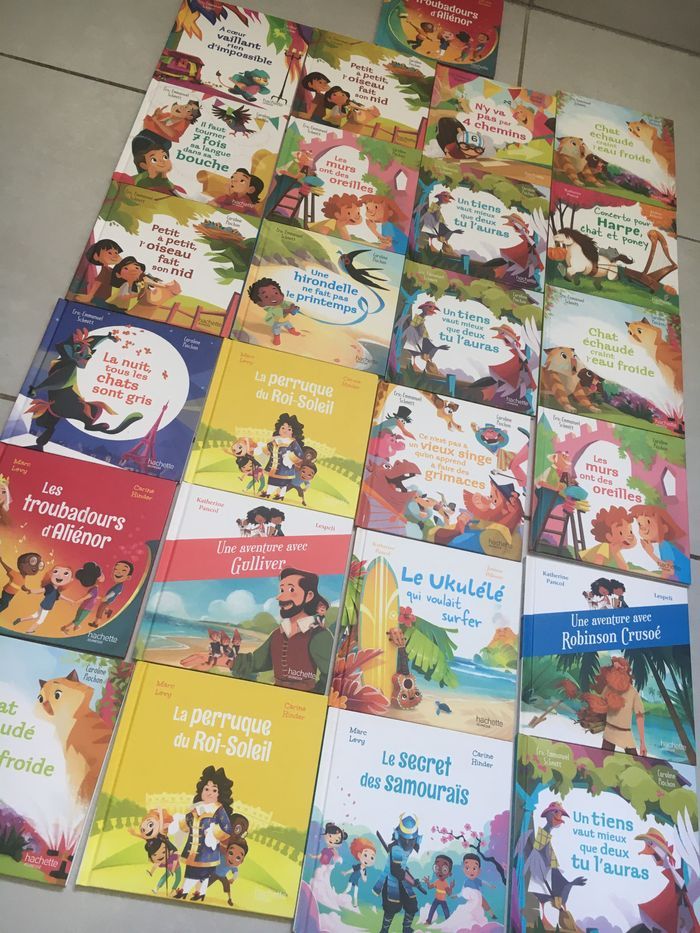 Lot de 25 livres