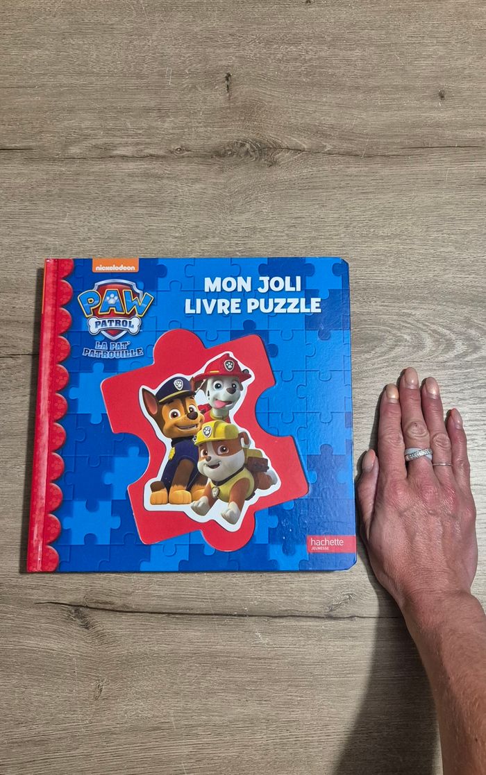 Grand livre puzzle Paw Patrol