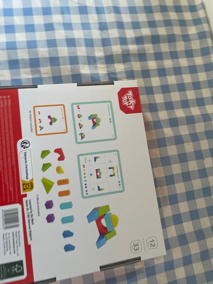 Jeu de blocs en bois - photo numéro 2