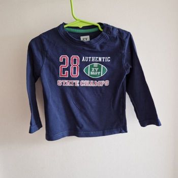 1 an haut bleu marine