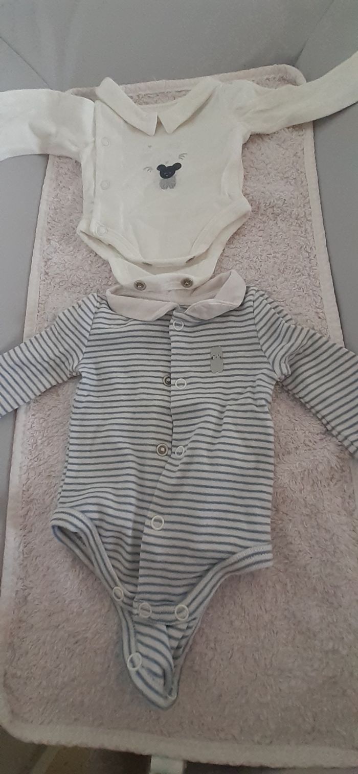 Lot de 2 bodies naissance