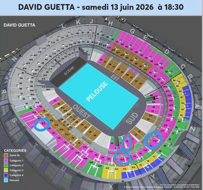 4 places de concert David Guetta 13 juin - photo numéro 2