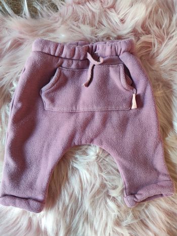 Pantalon hiver mauve