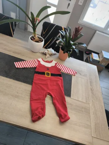 Pyjama de Noël léger garçon 12 mois 80cm Zeeman