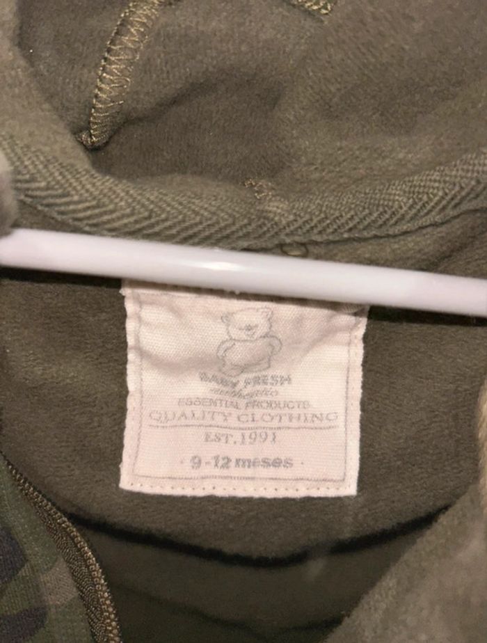 Veste jogging militaire Baby Fresh - photo numéro 3