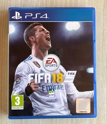 Jeu play 4 FIFA 18