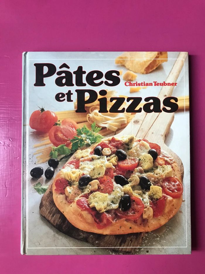 Livre de cuisine « Pâtes et pizzas »