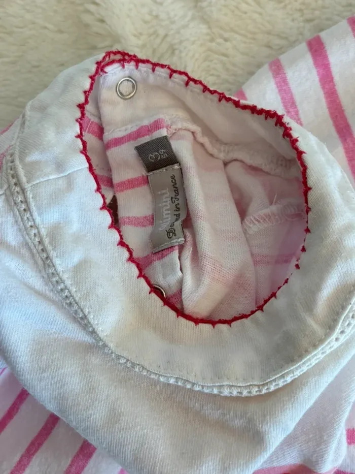 Pyjama catimini mi saison - taille 3 mois - photo numéro 3
