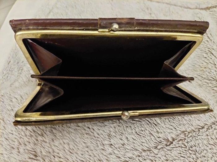 Porte Monnaie Portefeuille Marron - photo numéro 4