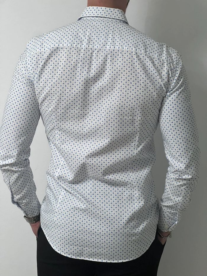 Chemise café coton T38 - photo numéro 3
