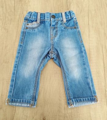Jeans bleu clair garçon taille 6 mois Kiabi