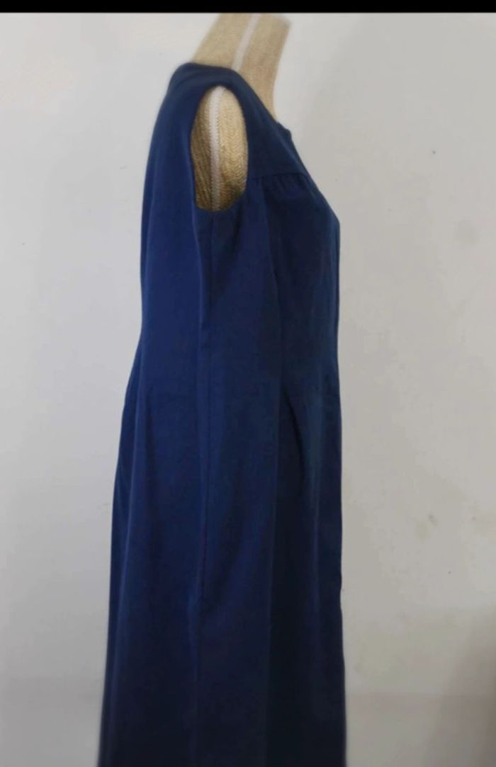 Robe bleu marine - Fait main - 46/48 - photo numéro 4