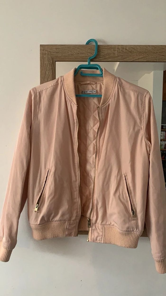 Blouson rose fille taille M