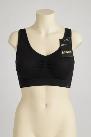 Brassière noire Infinitif Paris – Taille L/XL – Neuve avec étiquette