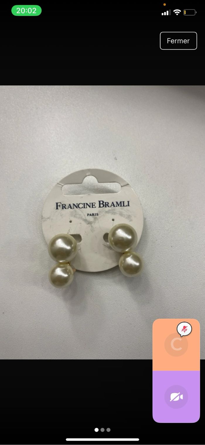 Boucle d’oreille à clips