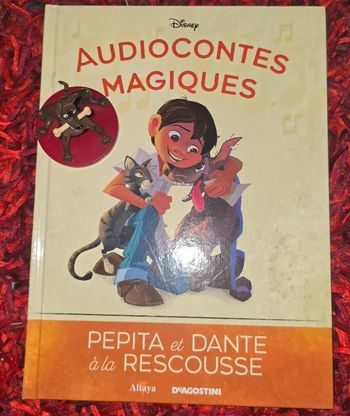 Livre et figurine 125 des audiocontes Magiques altaya audio conte audio compte disney