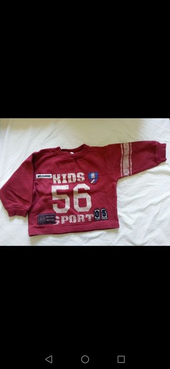 Sweat 2 ans