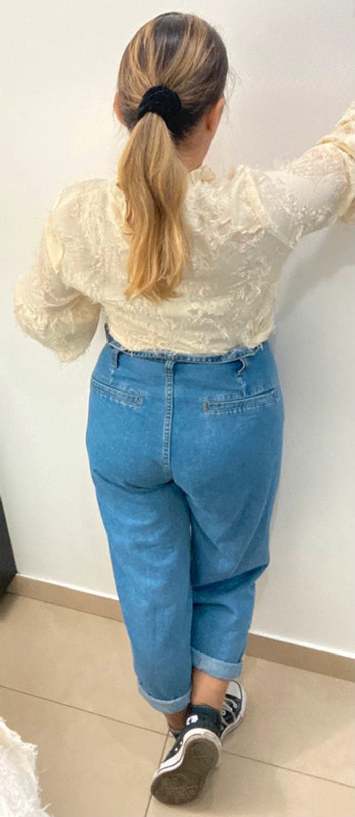 Superbe Blouse Col V Taille 36 - photo numéro 7