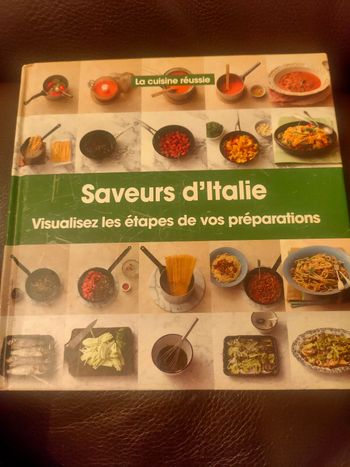 Livre de cuisine Saveurs d'Italie