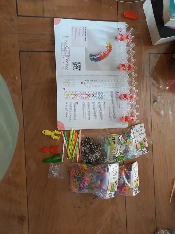 Élastiques pour création de bracelet