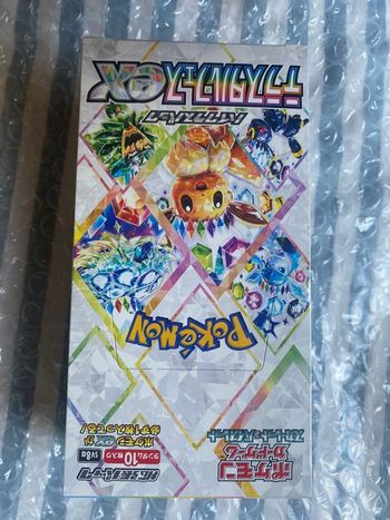 Display Pokémon japonais sv8a évolution prismatique scellé