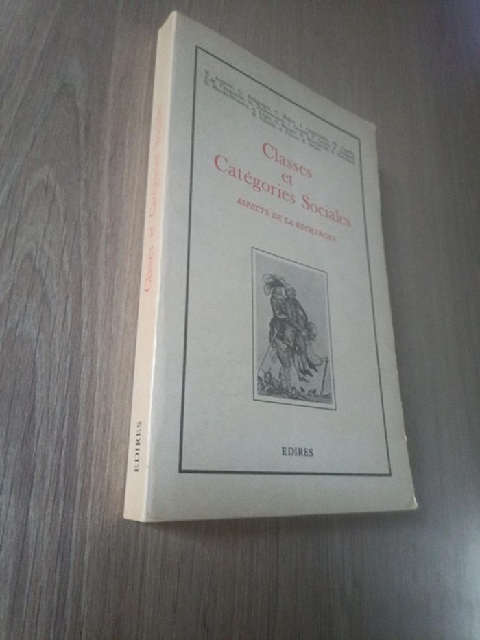 Classes et catégories Sociales. Aspects de la recherche. - photo numéro 3