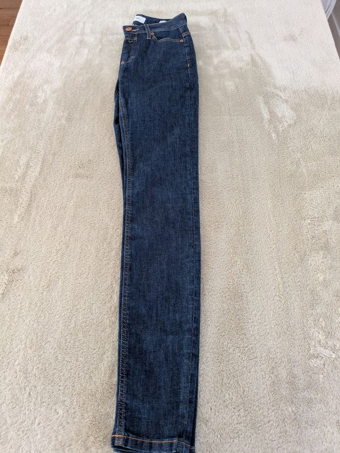 Jean Femme Stretch Bleu Foncé CLOSED - Coupe Slim/Droite - photo numéro 2