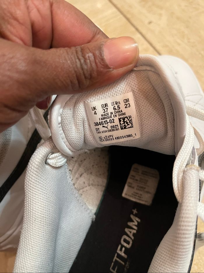 Basket blanche plate forme puma - photo numéro 5