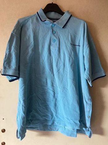 Polo bleu