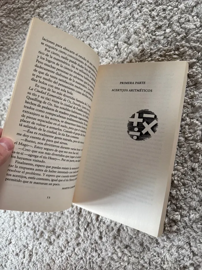 Livre matematicas para divertirse Martin gardner - photo numéro 4