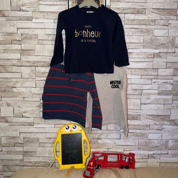 Lots de pulls en mailles Garçon - T3ans - Kiabi - Gémo 