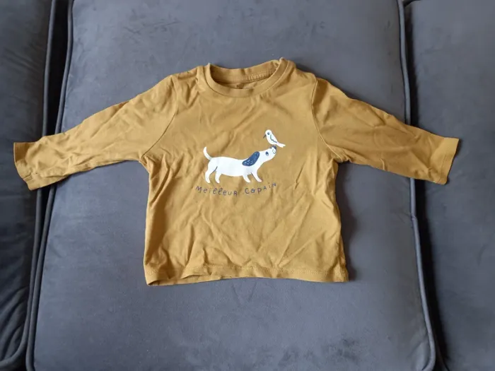 Tee-shirt manches longues - 12 mois