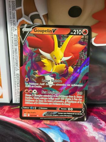 Pokémon Goupelin V 027/196 Origine perdue - EB.11