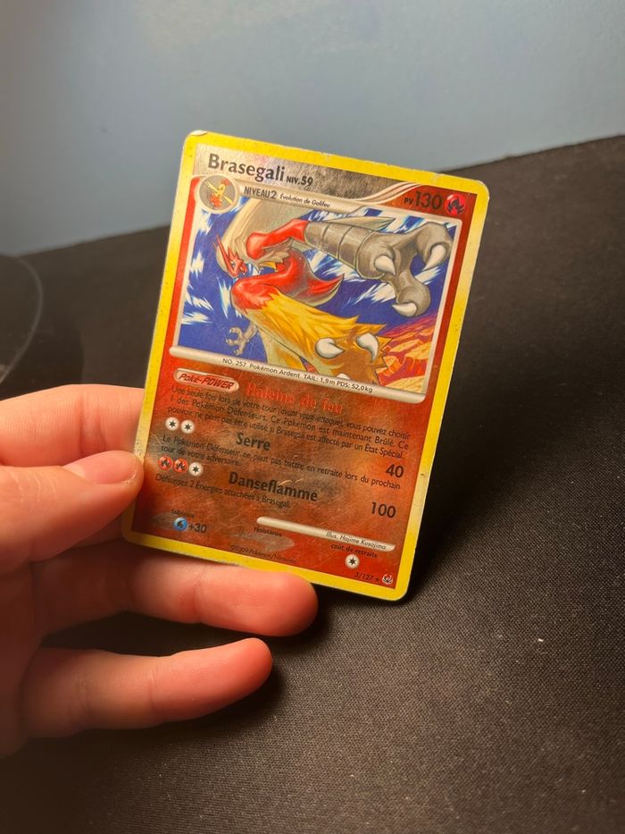 Brasegali 3/127 Reverse Platine Pokémon FR