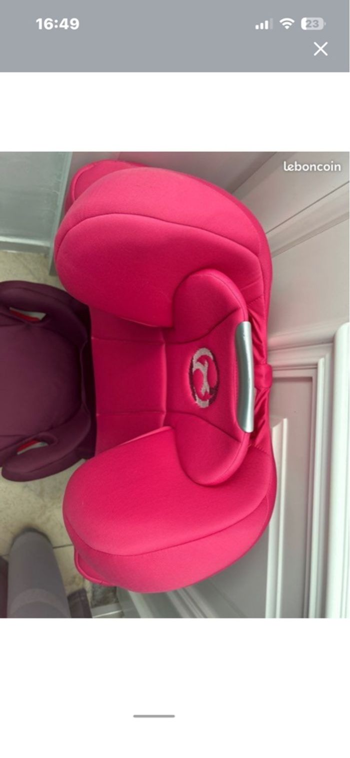 Siège auto cybex groupe 2/3 - photo numéro 5