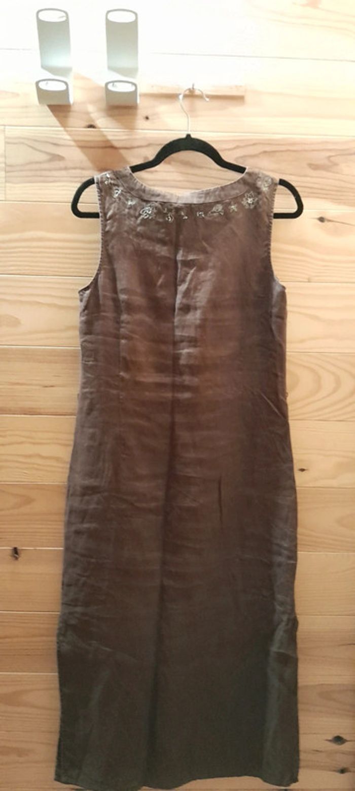 Robe 100% lin T 38/ 40 - photo numéro 4