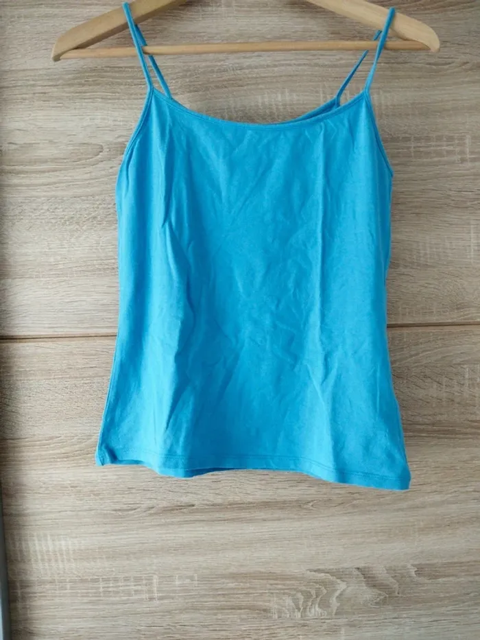 Débardeur bleu Pimkie
