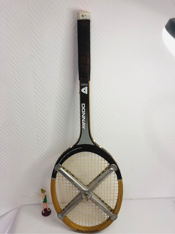 Ancienne raquette de tennis Donnay - photo numéro 4