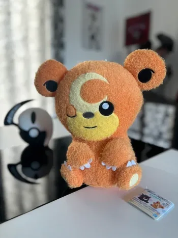 Peluche Pokémon Teddiursa Fluffy Relaxing Kutsurogi Time Banpresto