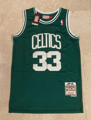 Maillot de basket nba larry bird