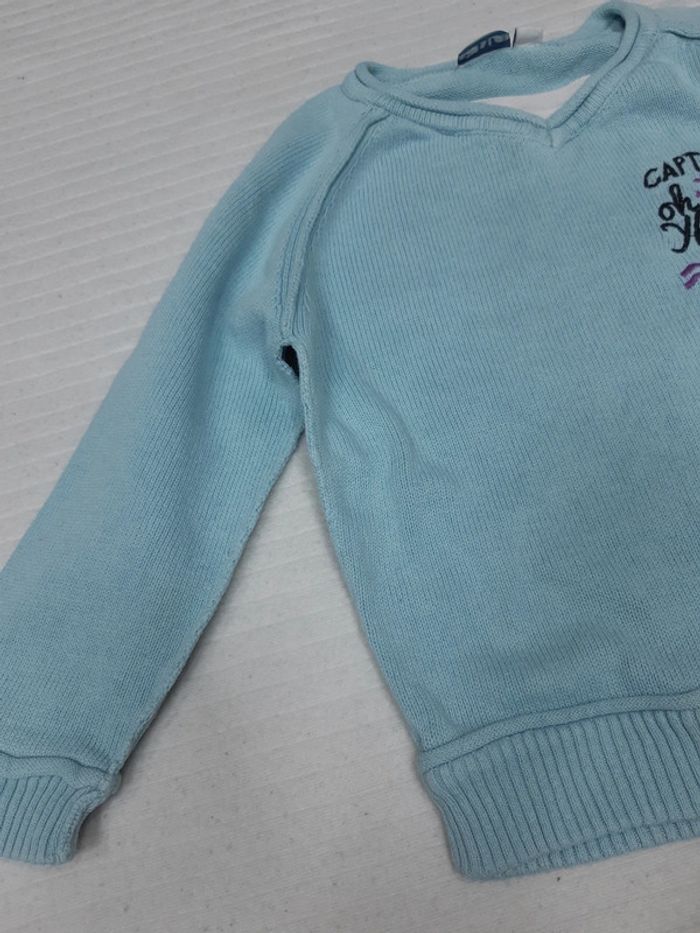 Pull bleu Kim & Lou 3 ans - photo numéro 2