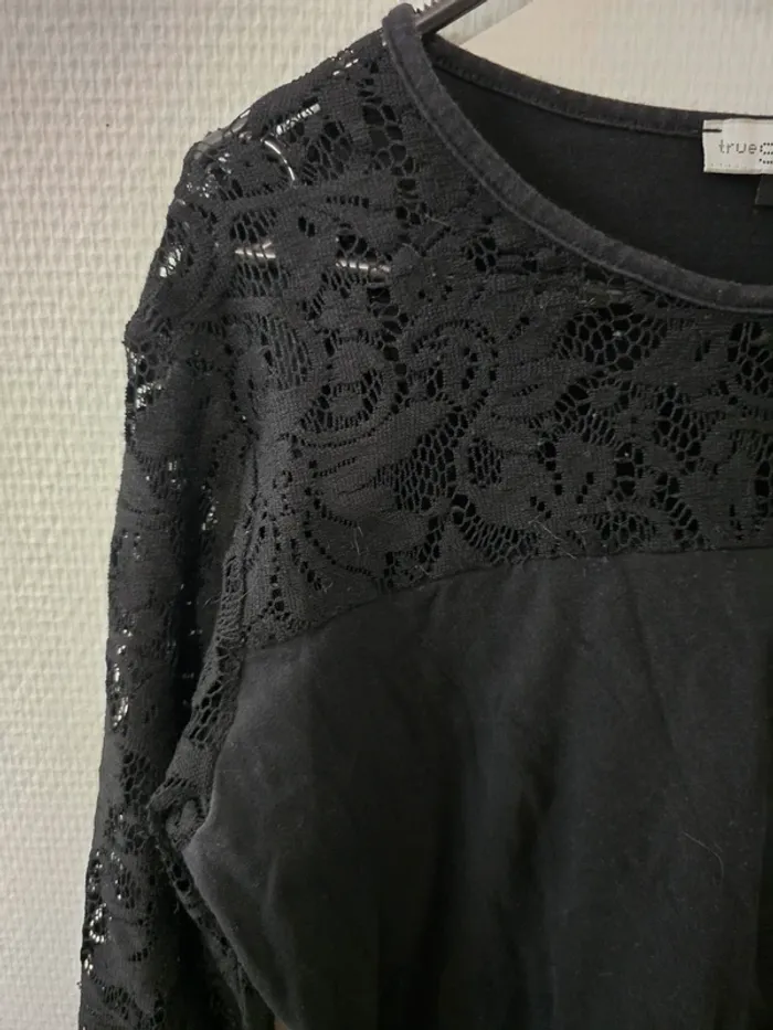 Pull fin à dentelle - photo numéro 2