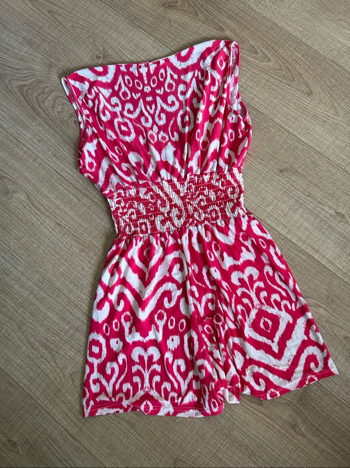 Combishort rose et blanc sans manches taille XL/XXL jamais porté (taille petit) - photo numéro 8