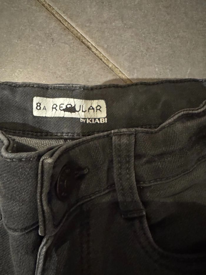 Jean / Pantalon - Kiabi - Denim - Regular - Gris - 8 ans - photo numéro 2