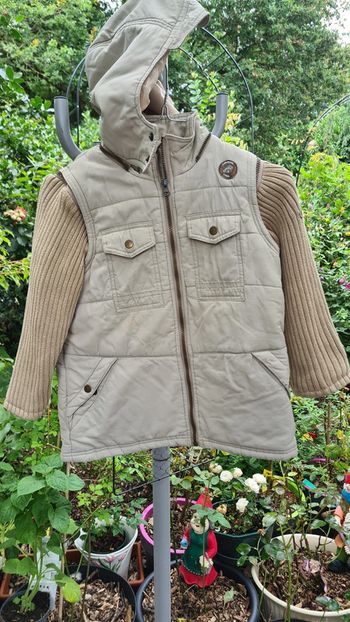 blouson 5 ans manches amovible " tout compte fait"