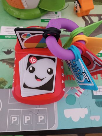 Jeu jouet uno bébé lumière son